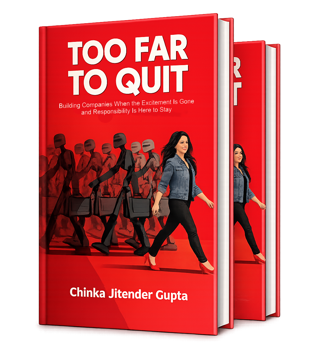 Too Far to Quit — Book Mockup