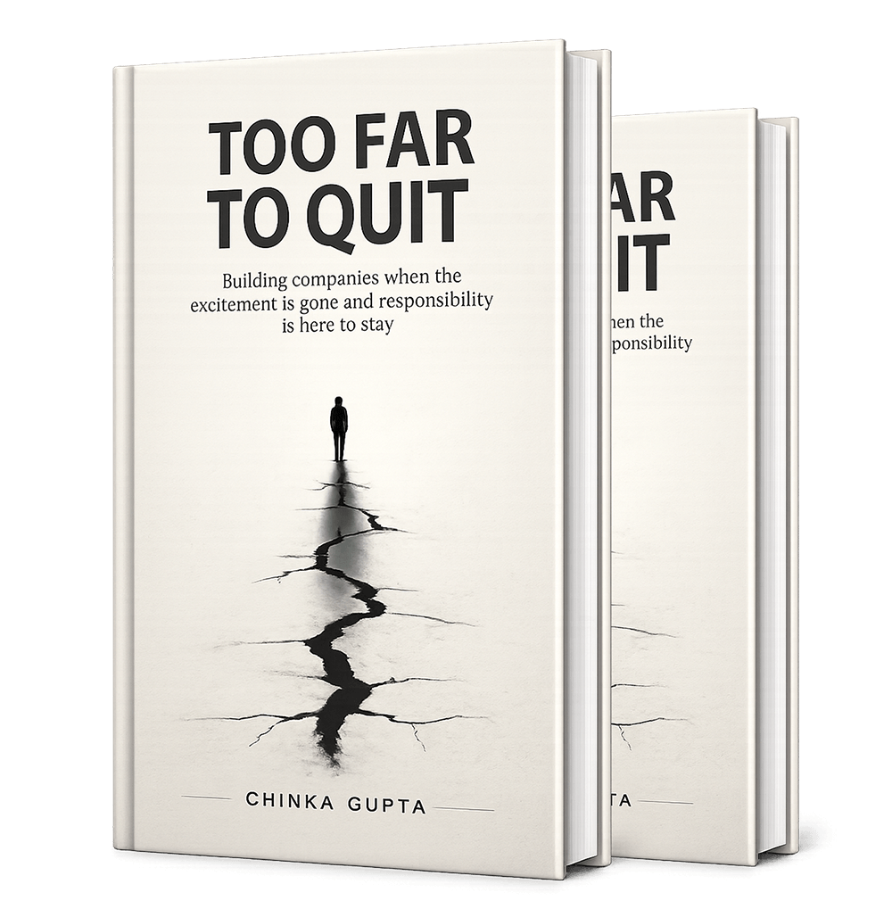 Too Far to Quit — Book Mockup